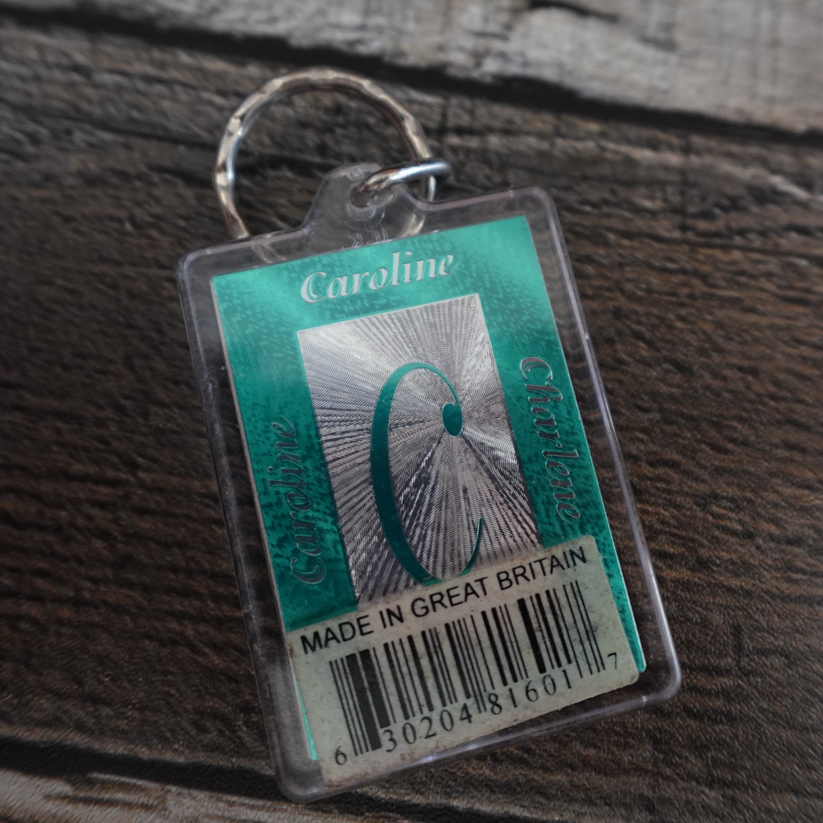 Caroline Personalized Keychain Plastic Novelty Name Definition Meaning Gift