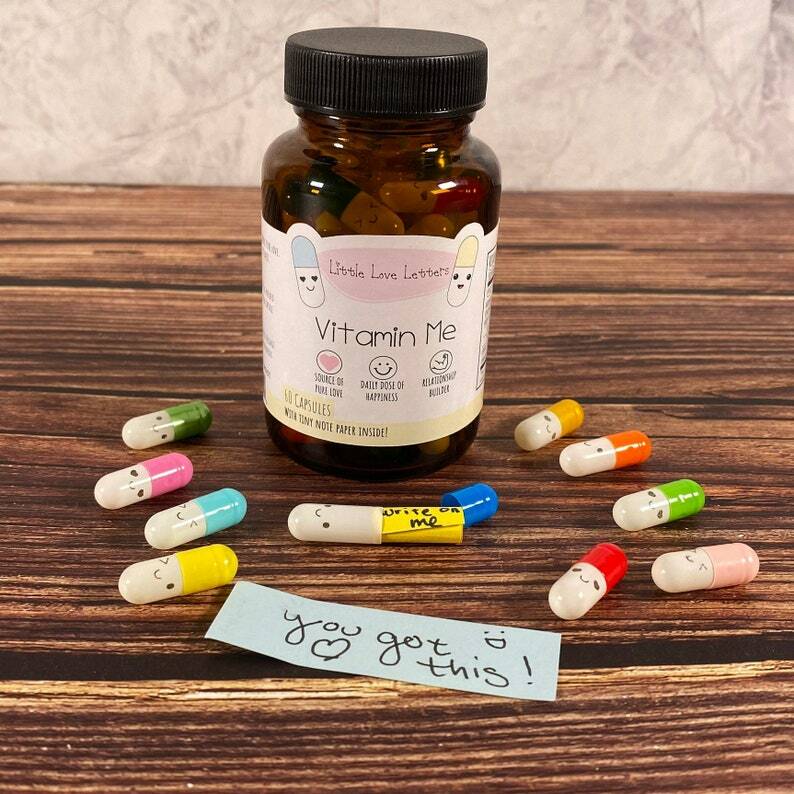 Vitamin Me Daily Dose of Love Cute Gift for Her, Anniversary Gift For Girlfriend
