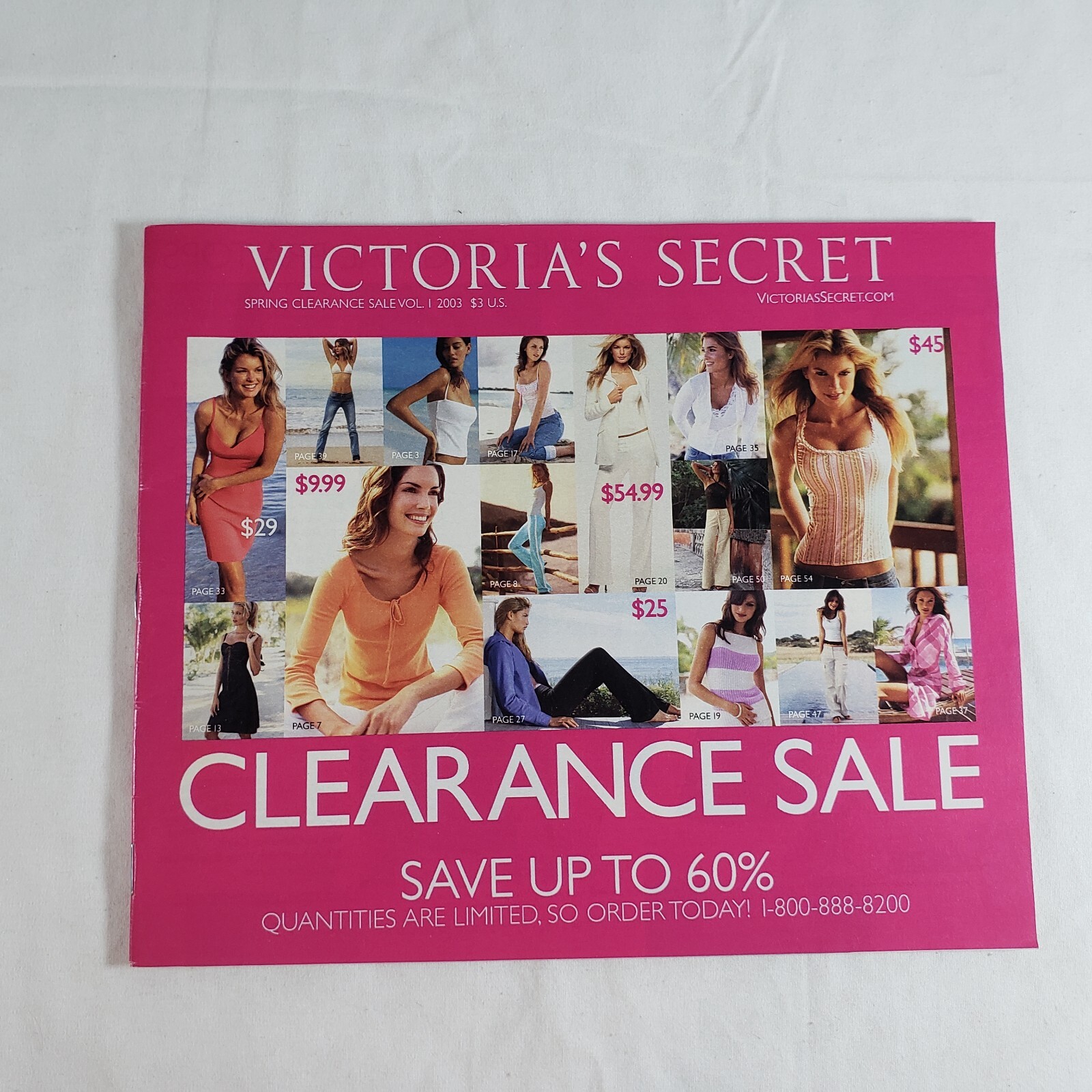 Victoria's Secret Catalog Spring Clearance Sale Vol 1 2003