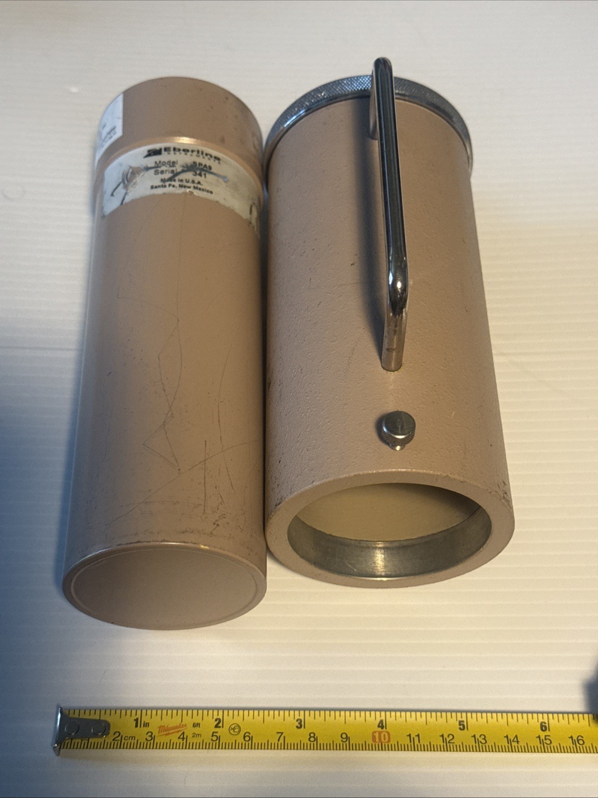 Eberline SPA-9 Scintillation Detector 0.5”x 2" NaI And Lead Shield/Collimator