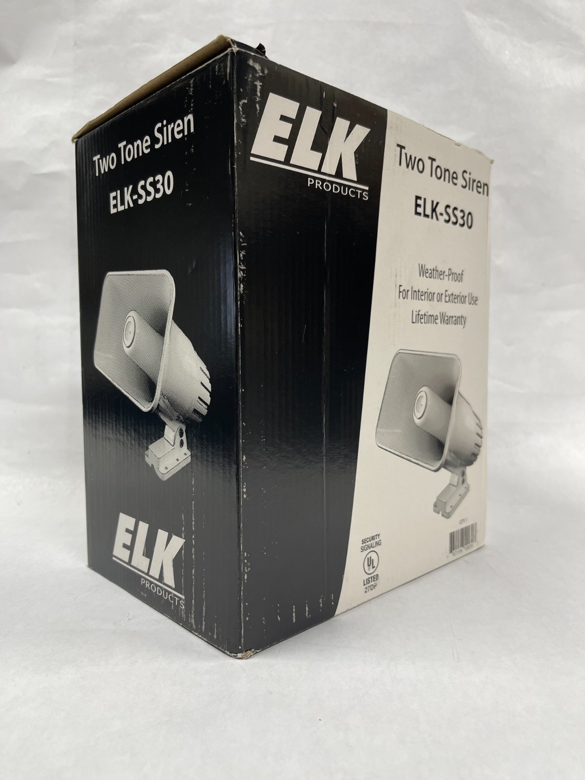 ELK   ELK-SS30 Two Tone Siren Weather-Proof Interior Exterior Use Alarm