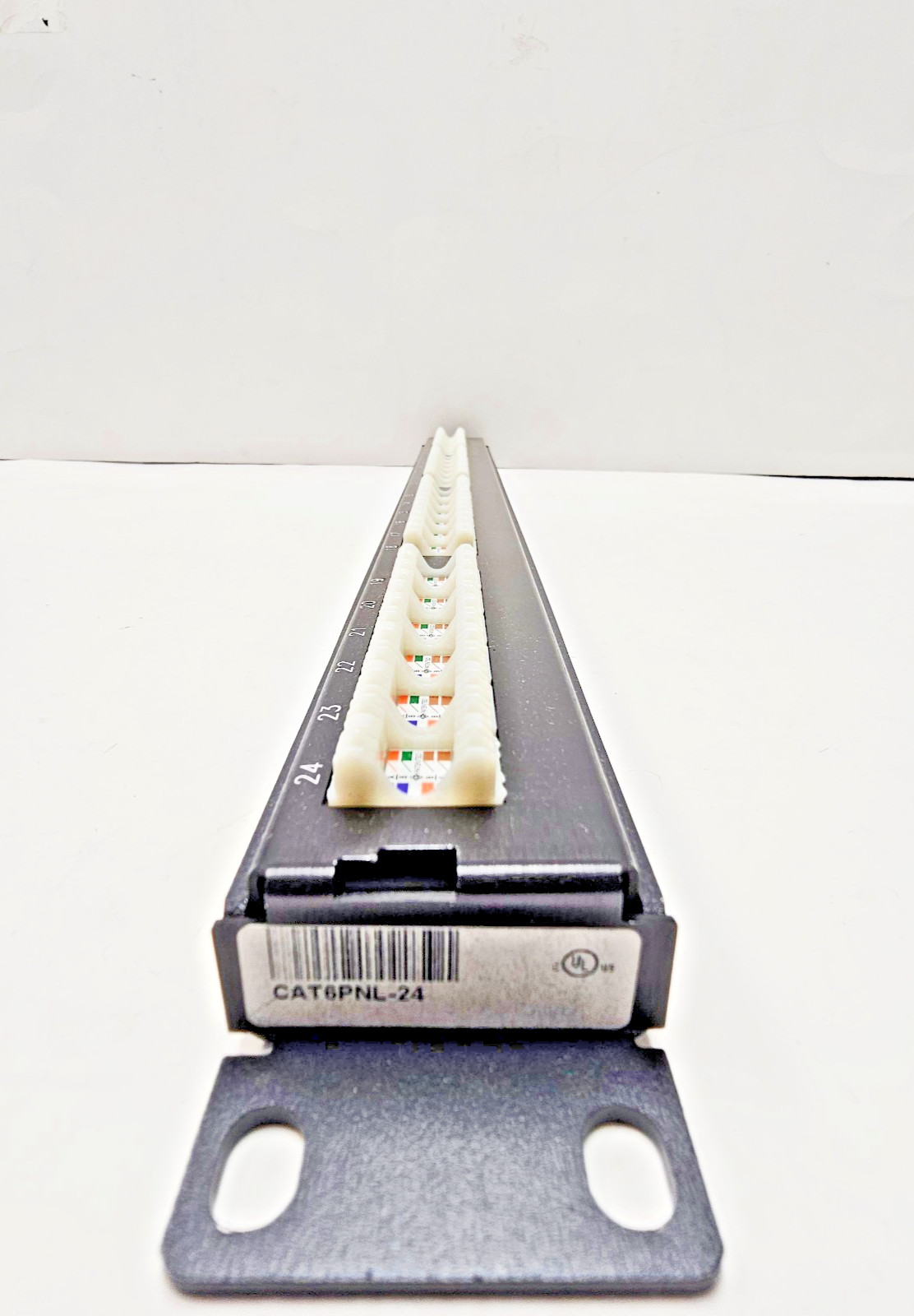 APC by Schneider Electric CAT6PNL-24 24 Port Cat 6 Network Patch Panel NEW Open