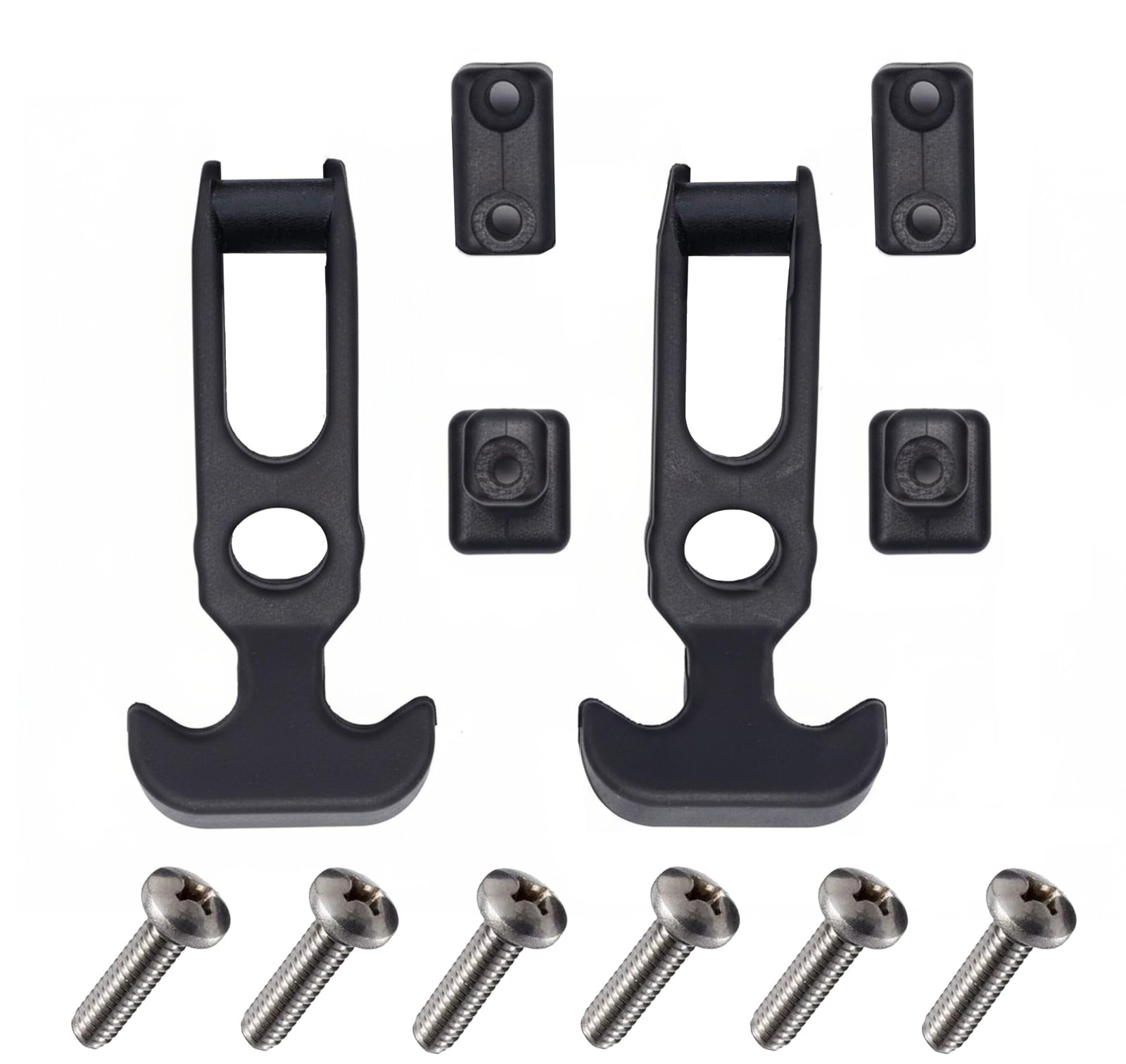GRSECPO Molded Cooler Latch Rubber T-Handle Set of Two Cooler Parts (Includin...