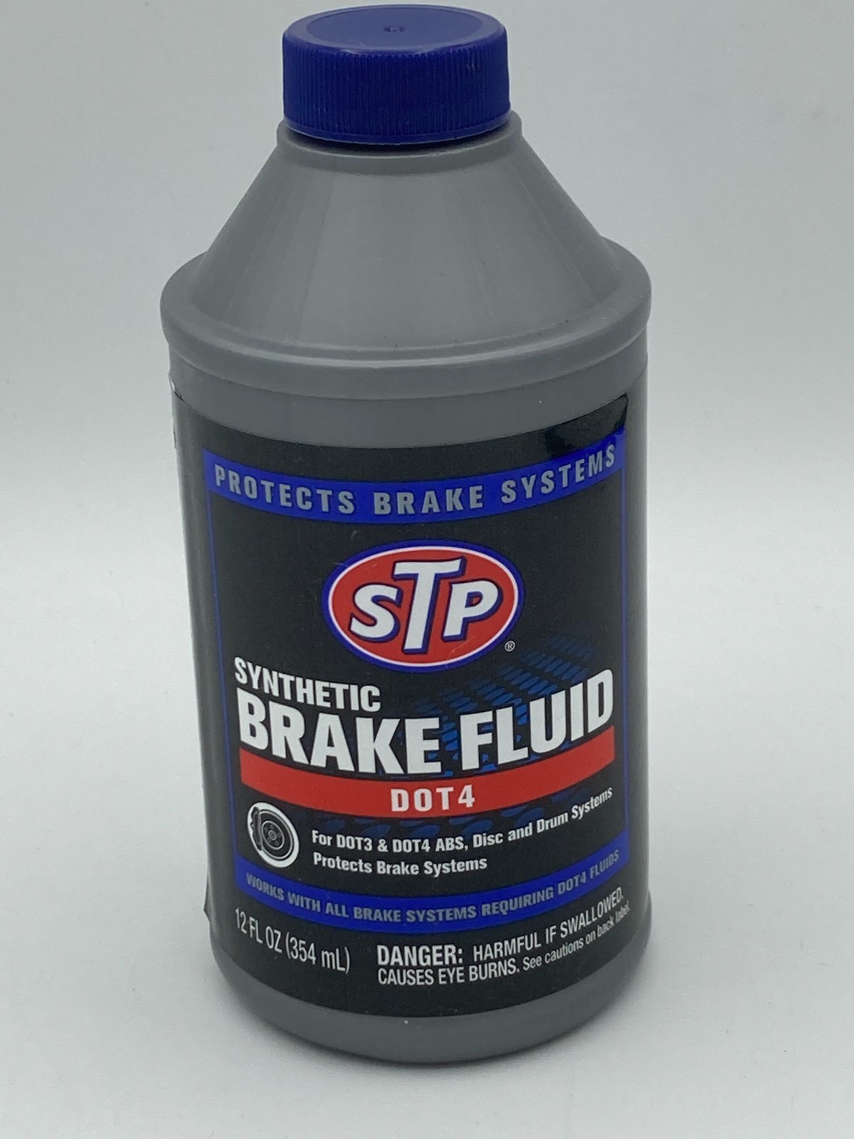 STP Synthetic Brake Fluid Dot 4 Brake Fluid Protects Brake Systems ABS Disc