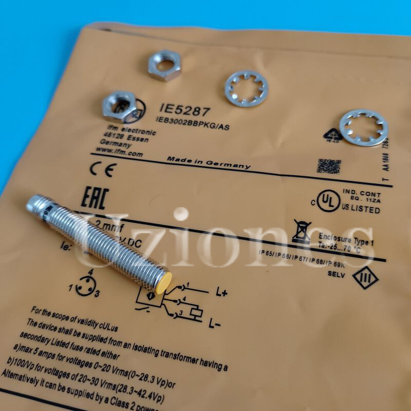 Proximity Sensor Switch For IFM IE5287 IEB3002BBPKG/AS 10-36VDC 200mA 2mm