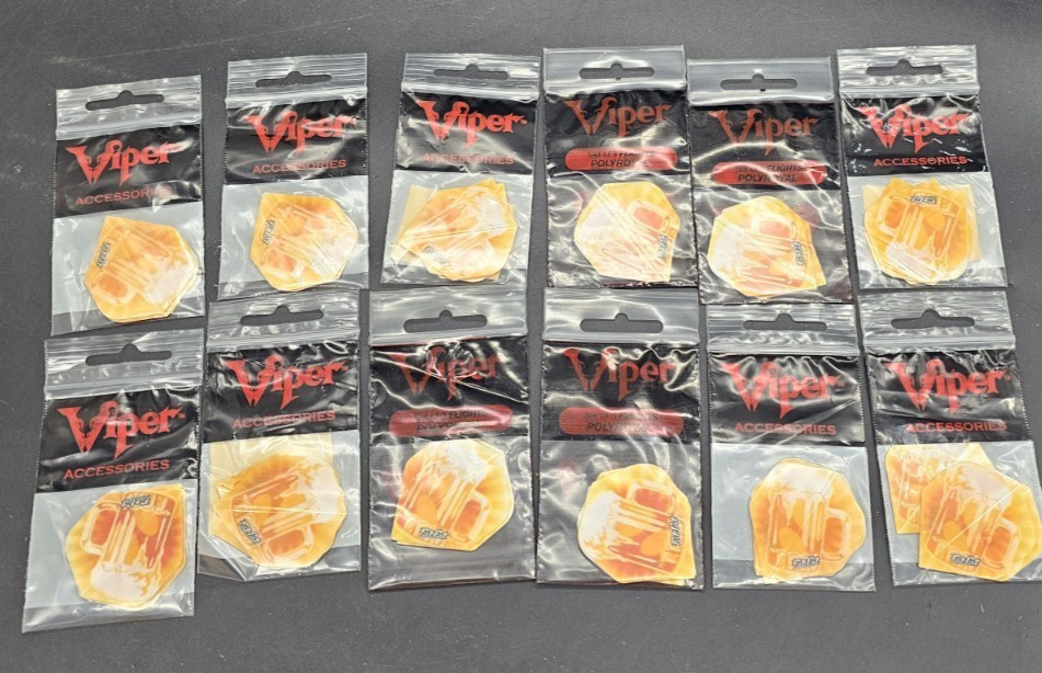 Dart Flights Fat Cat Beer Mug  Lot Of (12) Packs Of 3 NOS  Standard