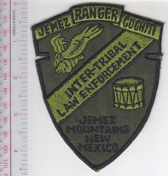 Tribal Police New Mexico Jemez Cochiti Inter-Tribal Law Enforcement NO TARIFF