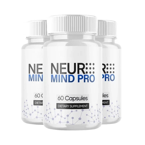 3-Pack Neuro Mind Pro Capsules - NeuroMind Pro Supports Brain Health - 180 Caps