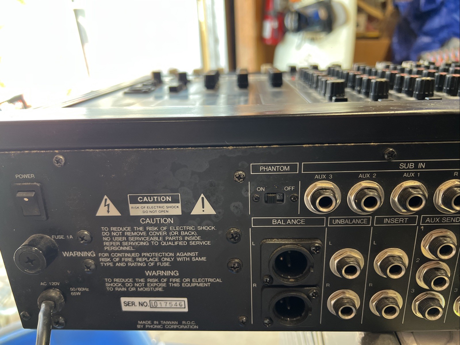 PHONIC PMC1602A MIXING CONSOLE