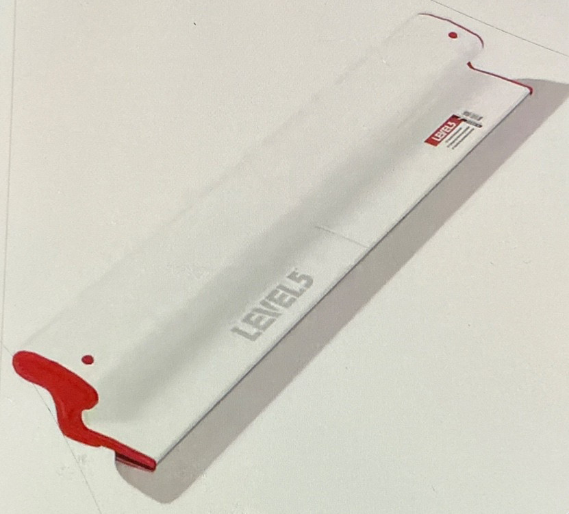 LEVEL 5 Skimming Blade 24” aluminum body #4-924C White new 📦