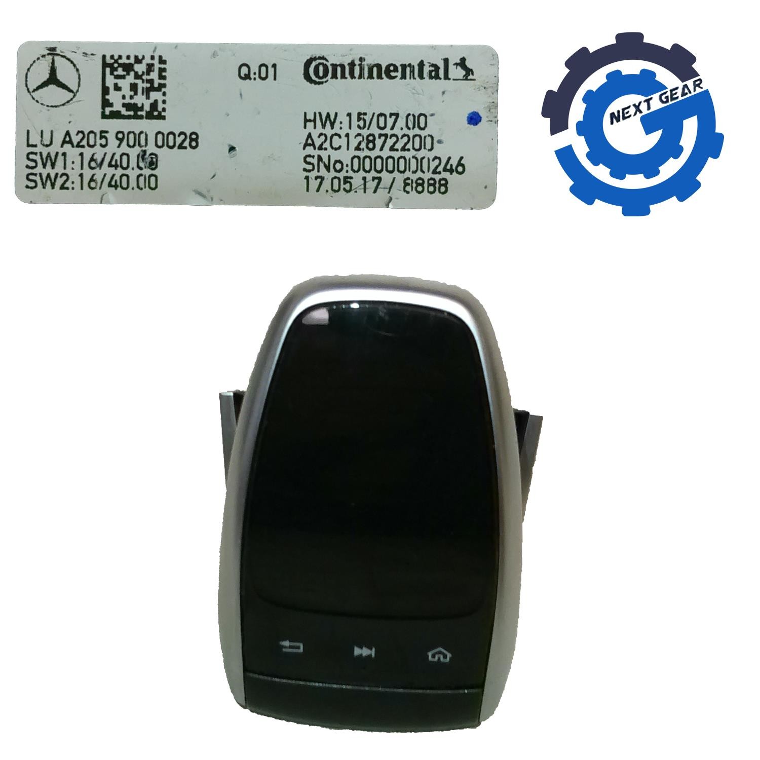 OEM Mercedes Benz Radio Touch Pad Control Unit for 2008 23 C63 AMG 205-900-19-34
