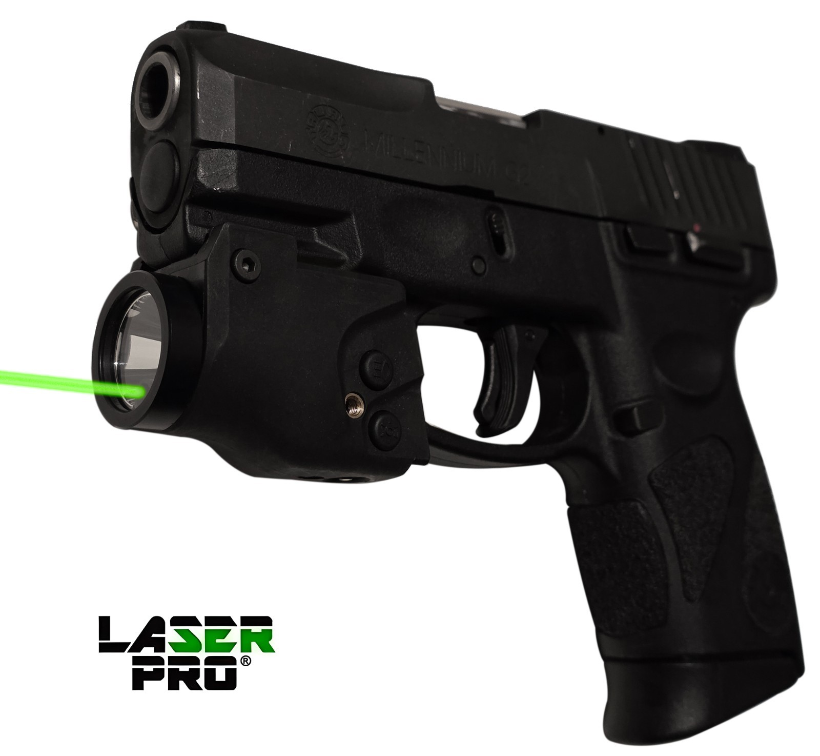 Green Laser & LED Light for Taurus G2 G2C G2S G3 G3C TX22 TH9 PT24/7 'GX4 Carry'
