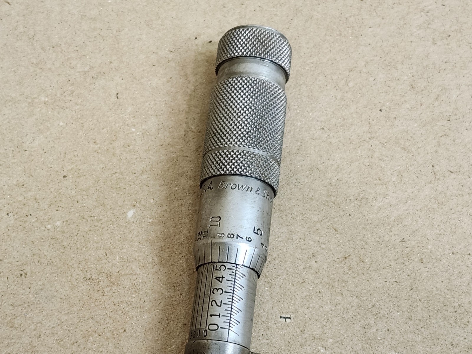 Brown & Sharpe 0-1 inch Outside Micrometer