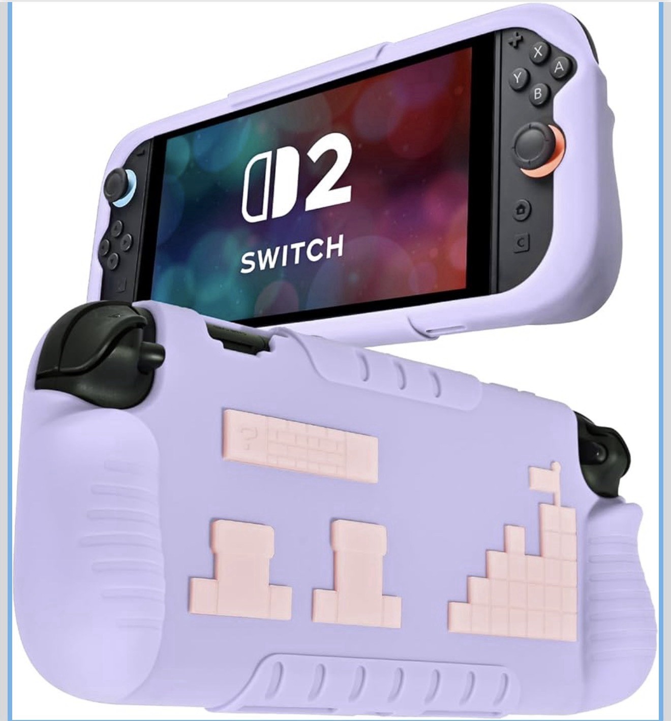 Slim Protective Case for Nintendo Switch 2 Silicone Shockproof Cover