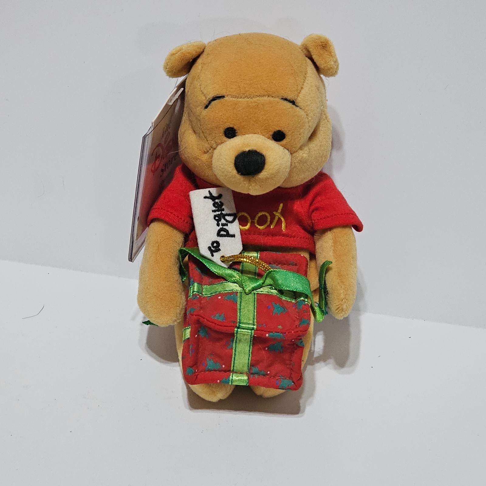 Disney Store Winnie the Pooh Babies First Pooh Bean Bag plush 8" Euro Exclusive