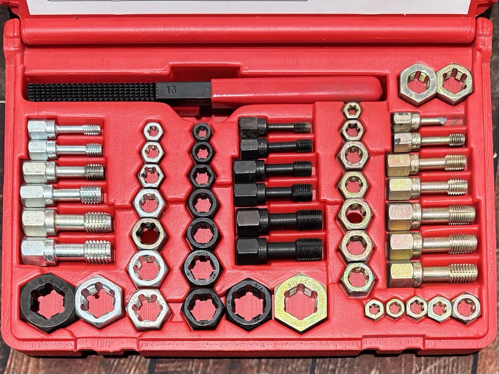 Cornewll Tools JA-1853 53pc. Universal Rethreading Tool - ONE PIECE BROKEN