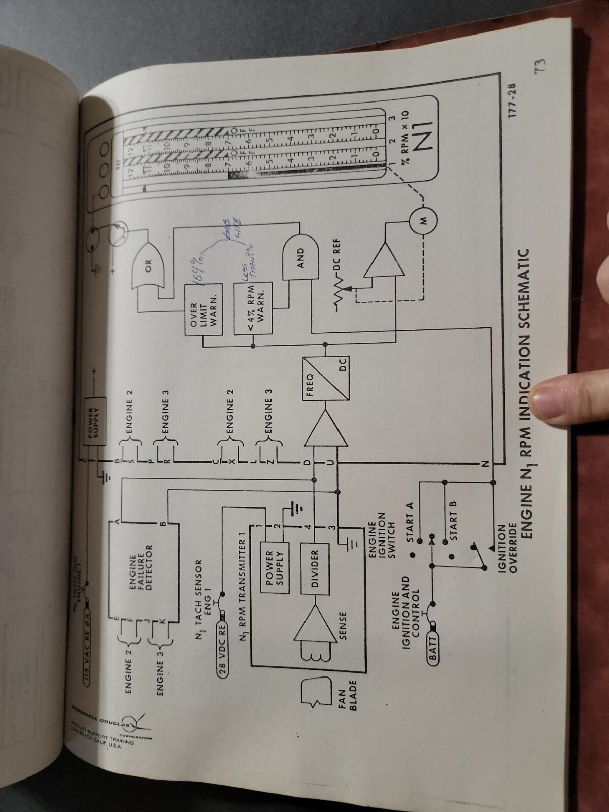 DC 10 AIRCRAFT MAINTENANCE BOOK #3
