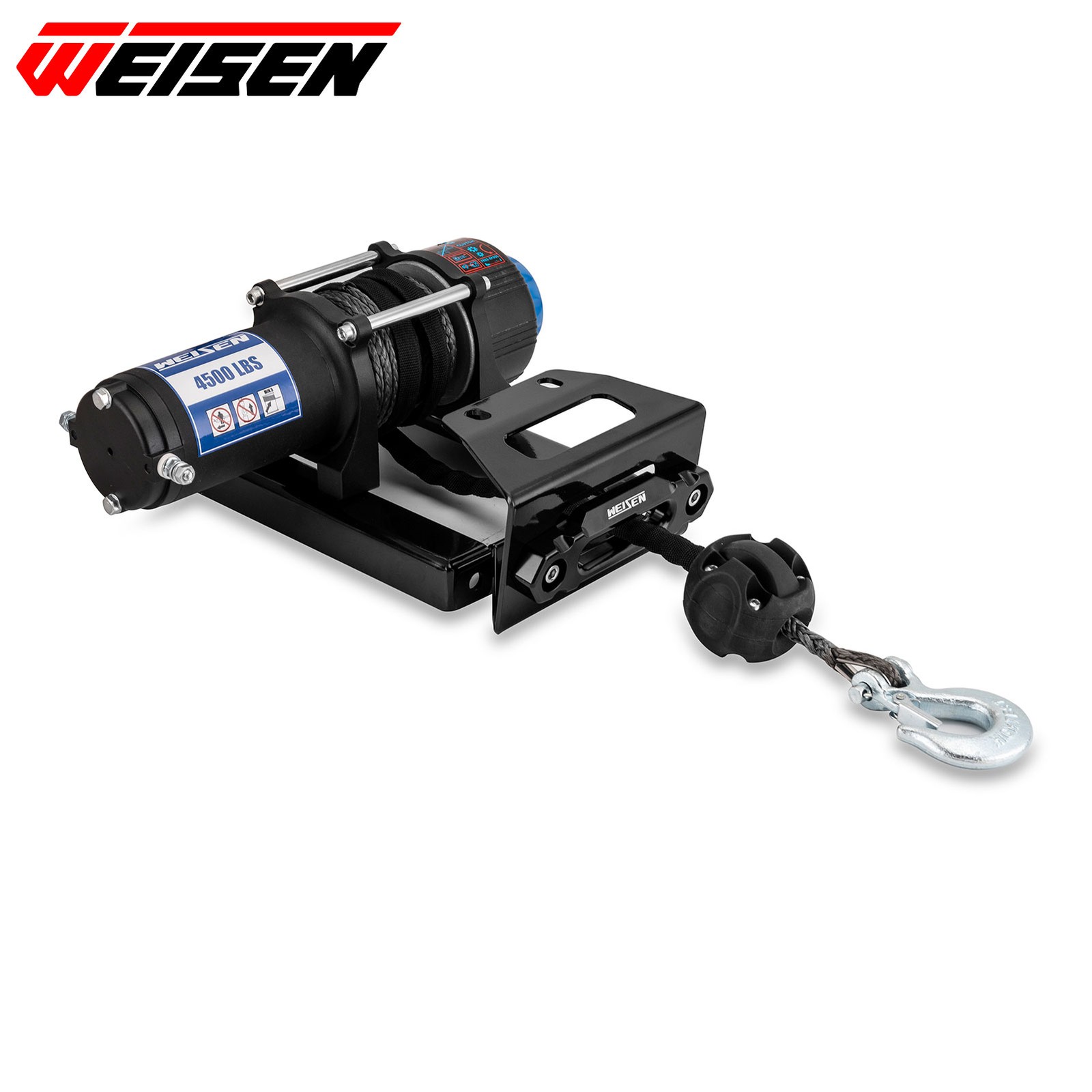 4500lb Electric Winch Mount Combo Kit For Polaris RZR 570 800 S800 2008-2019