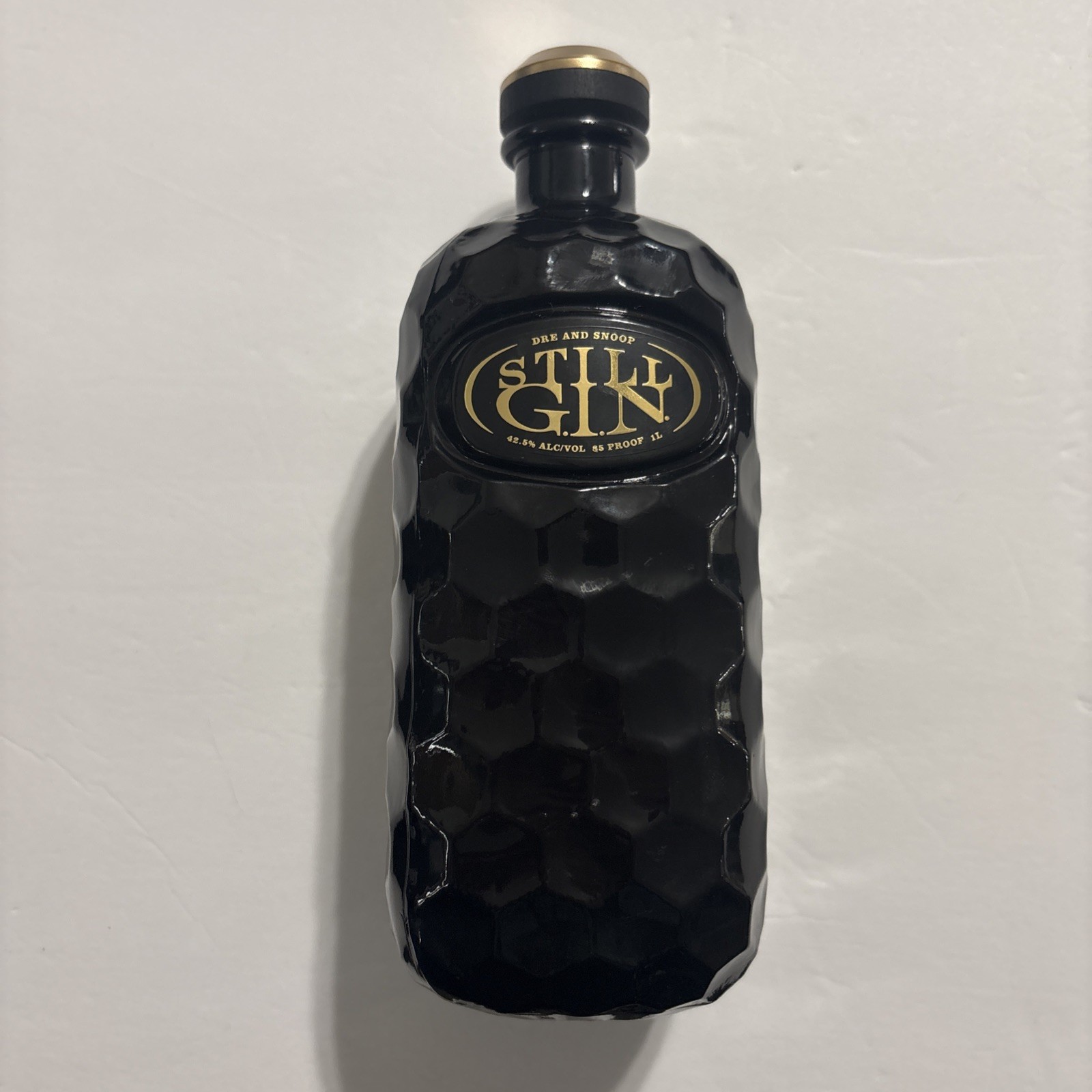 Dr. Dre & Snoop Dogg & Martha Stewart STILL Gin Empty bottle 1 Liter