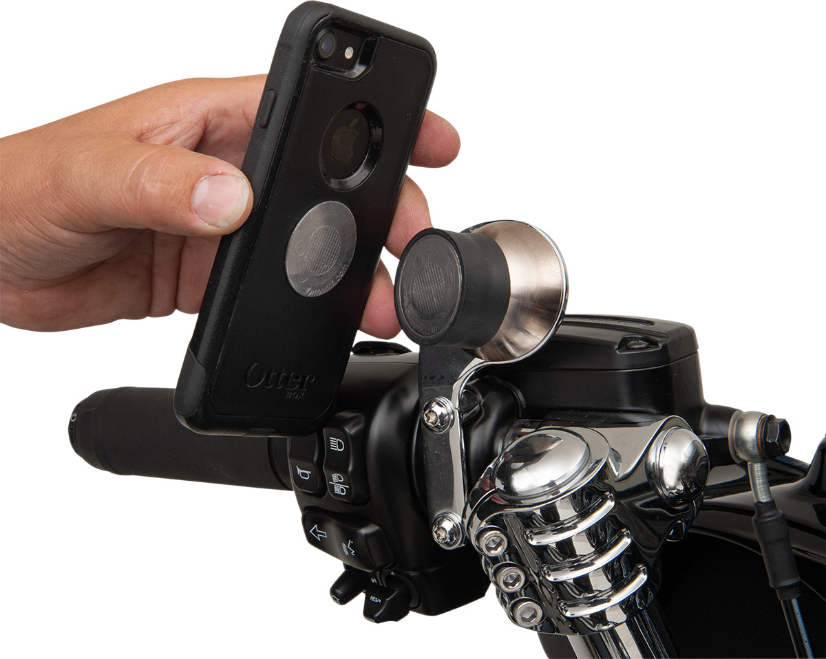 KLOCK WERKS iOmounts Switch Mount Chrome Device Mount