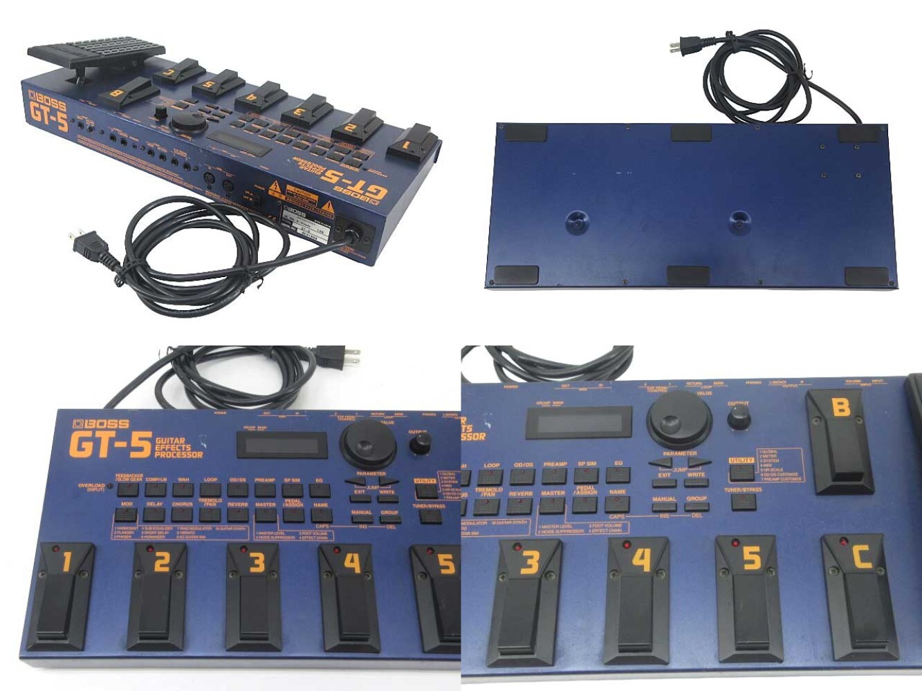 BOSS GT-5 Guitar Effects Processor Multi Effects Pedal used from japan