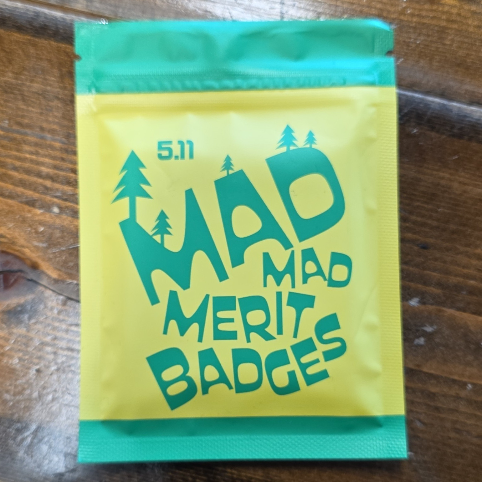5.11 Tactical Mad Merit Badges Tactical 1 Unopened Patch Blind Pack 6890285