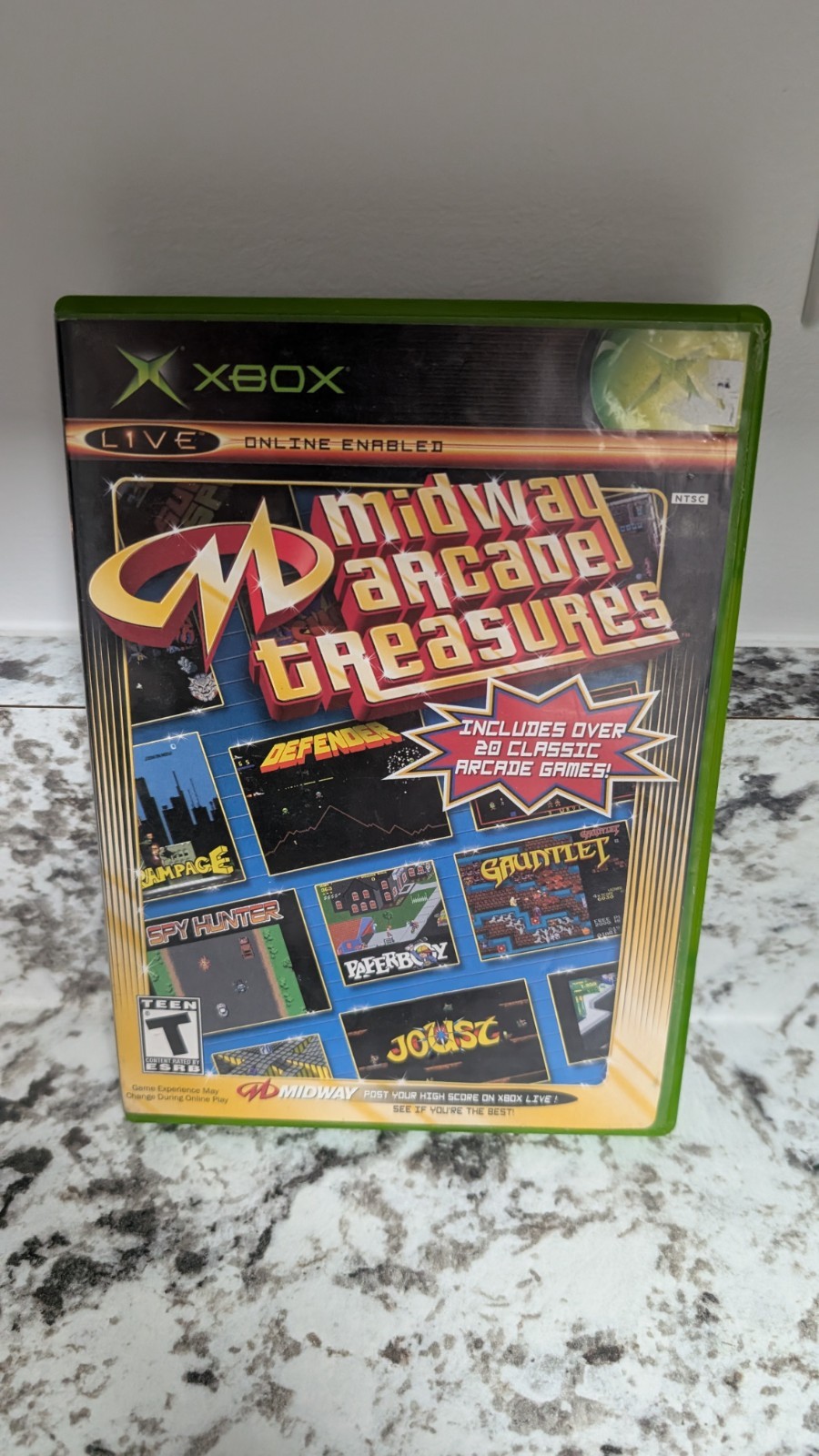 Microsoft Midway Arcade Treasures Original Xbox CIB
