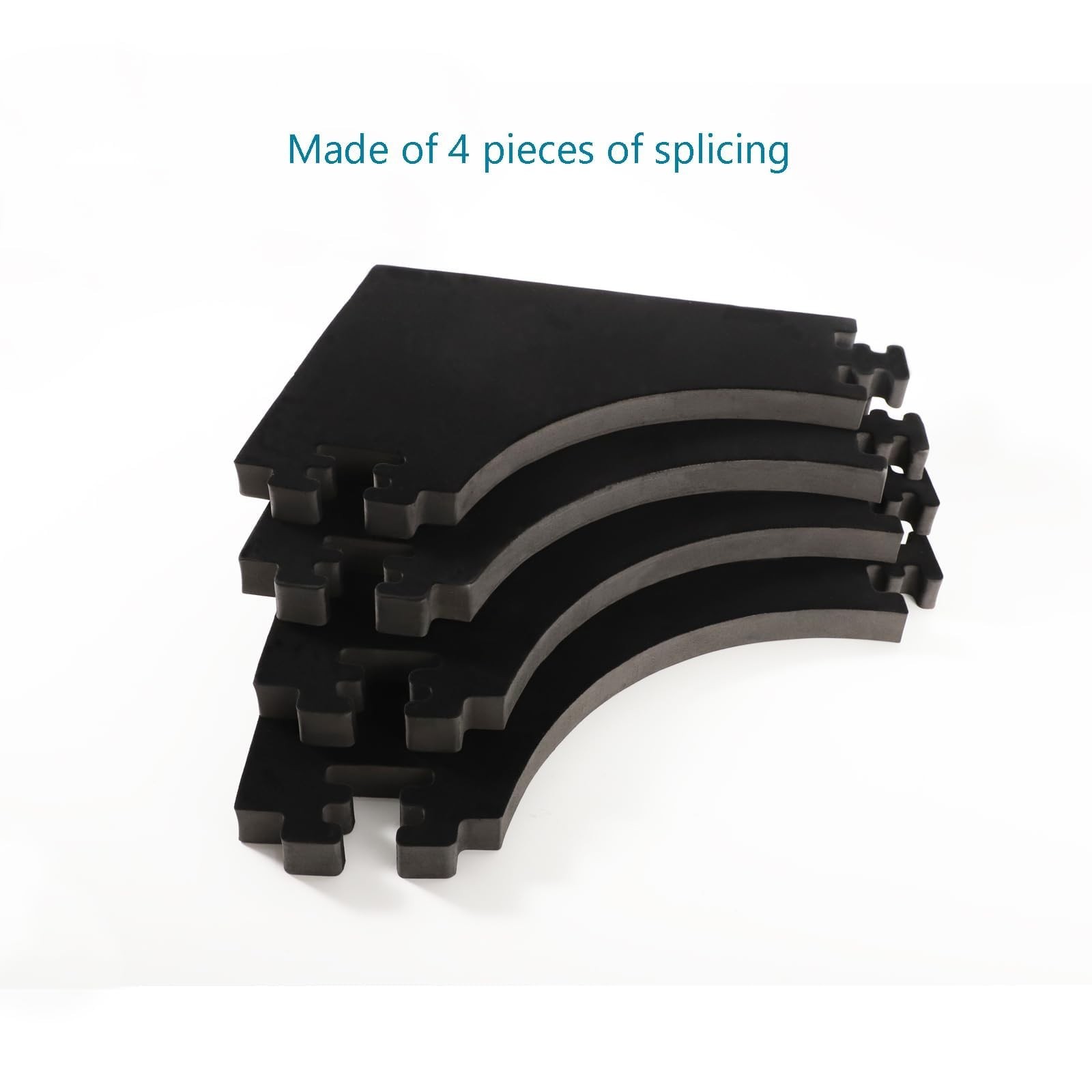Square Dartboard Backboard Surround, 4Pcs Spliced Dart Board Wall Protector