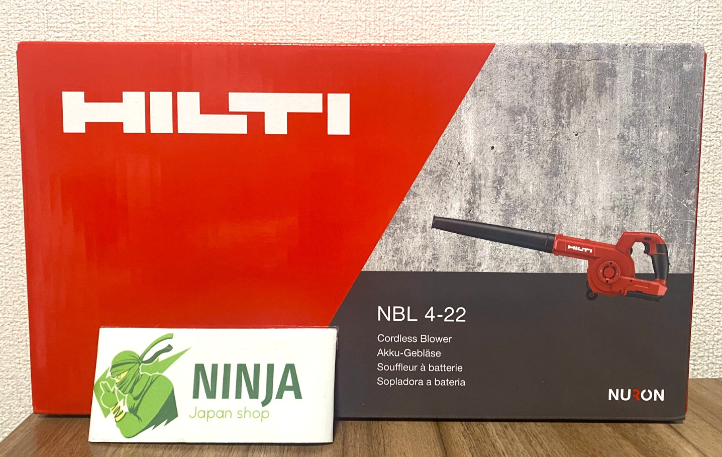NURON NBL 4 22 HILTI BBQ Barbecue Snow Leaves Axial Landscaping Blower Body only