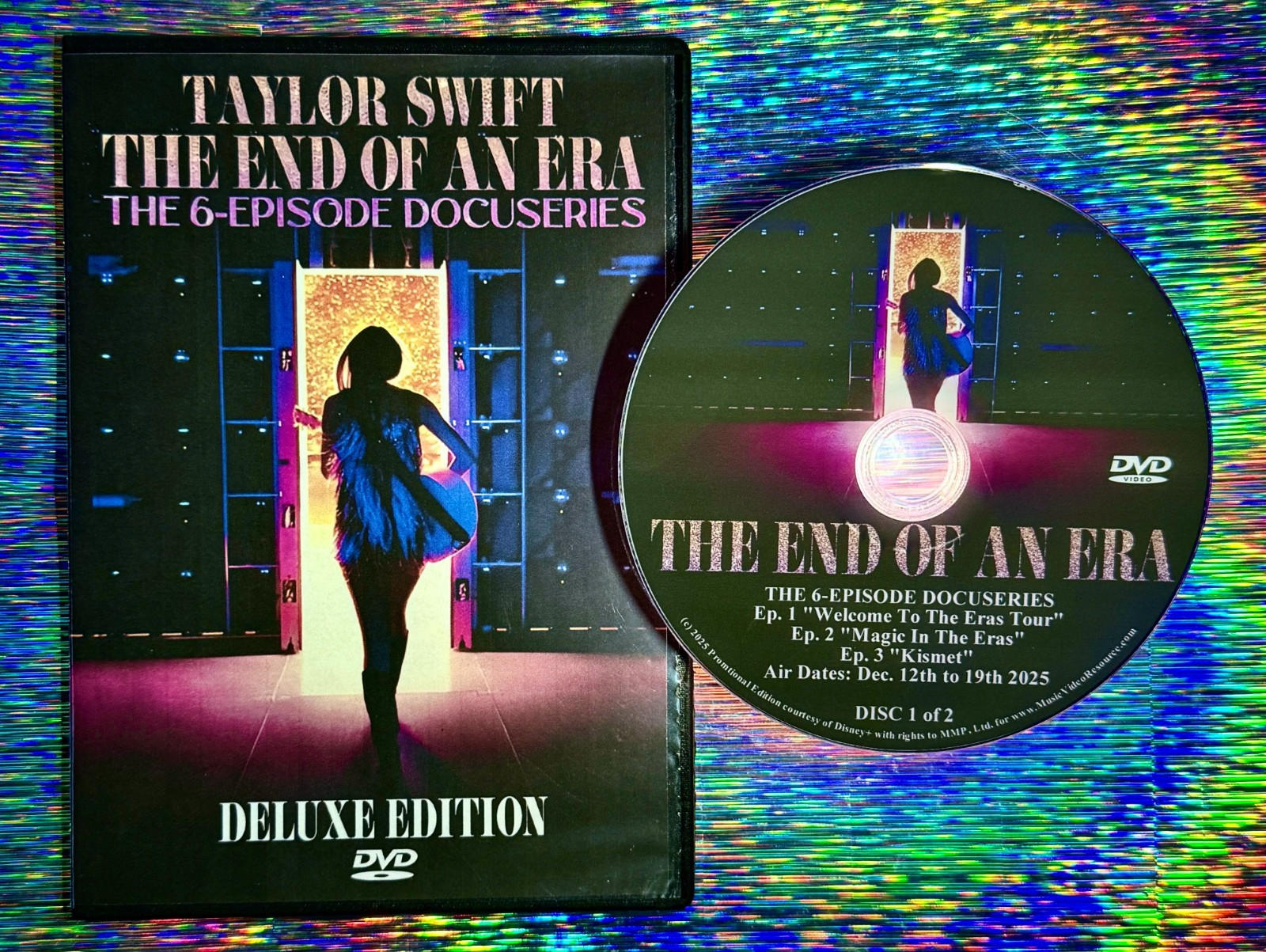 TAYLOR SWIFT THE END OF AN ERA DELUXE EDITION DOCUSERIES 2 Item Set SEALED