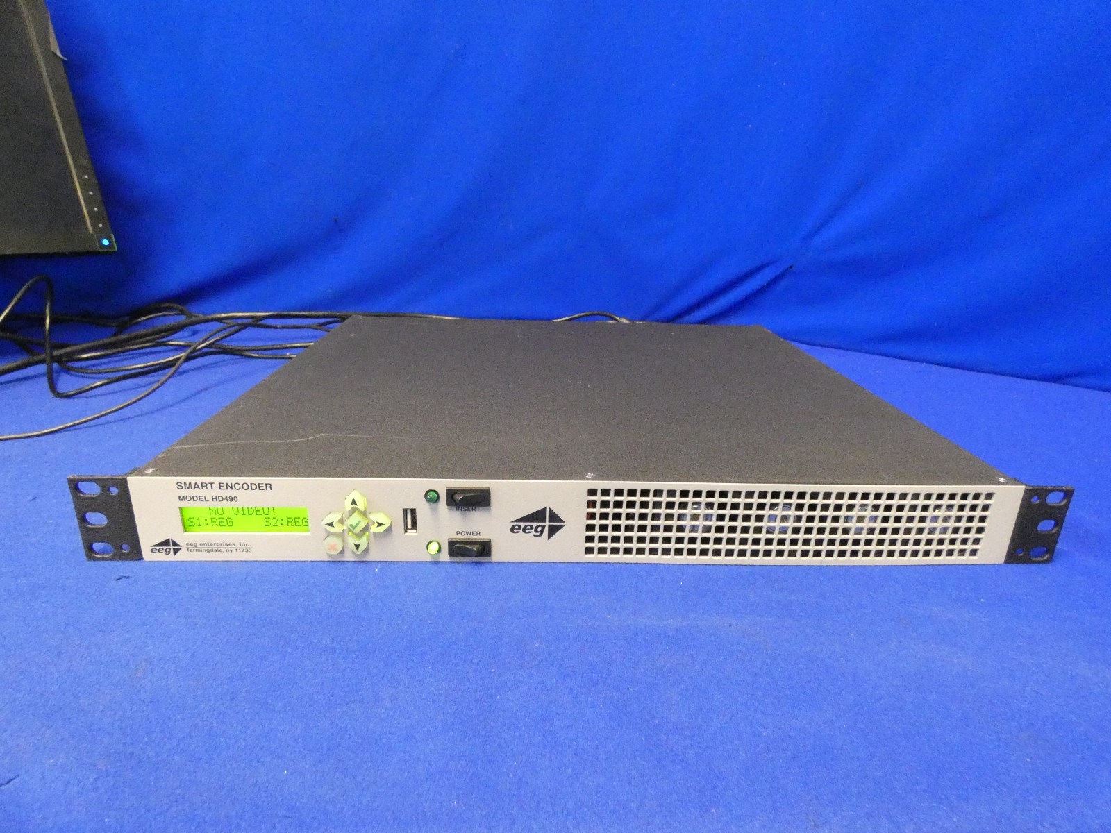 EEG HD490 Smart Encoder Closed Captioning Solution (Powers on NO Login Info)
