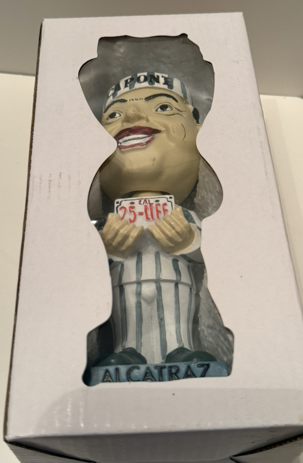 Al Capone Alcatraz Bobblehead – Limited Edition – Unopened Box