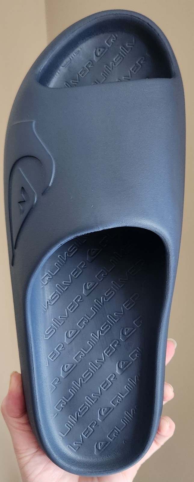 Men's Size 13 D Navy Blue Quiksilver Cloudbreak Slides