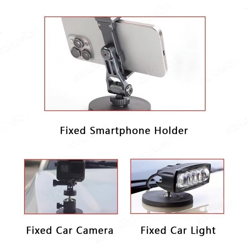 ThtRht Magnetic Camera Mount Base with 1/4''-20 Threaded Stud Windproof...