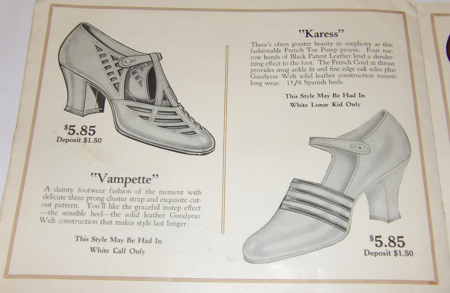 VINTAGE 1926 MEN'S & WOMEN'S SHOE CATALOG! BOOTS! PICTURES & PRICES! WORK/DRESS!