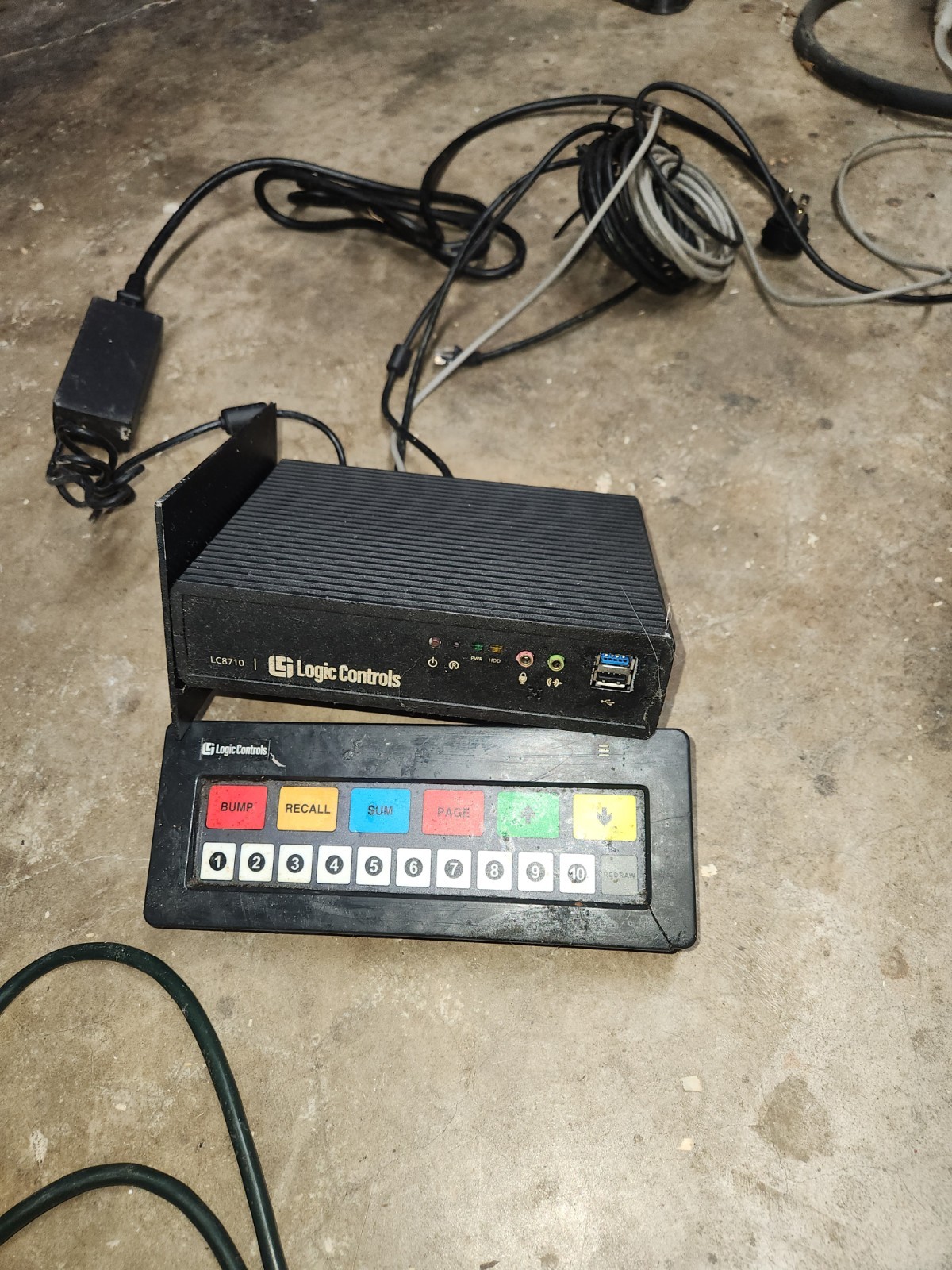 HungerRush kitchen display computer.  Bematech Lc8710 (LC8710-P4097-0)