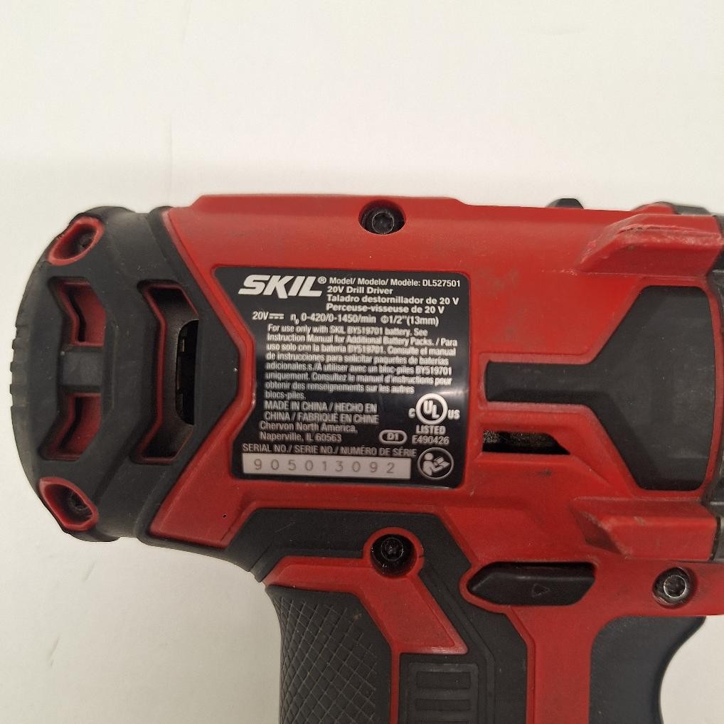 20V 1/2" SKILL DRILL DRIVER | TOOL ONLY (P06033227)