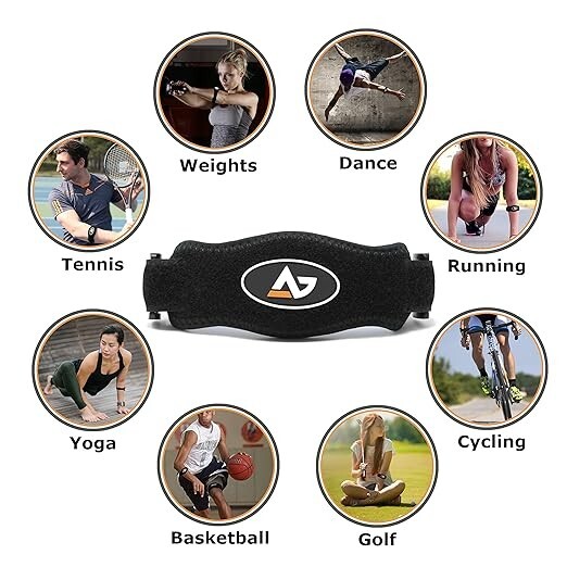 2 pack Tennis Elbow Brace for Tendonitis, Forearm Brace Support Band Elbow Strap