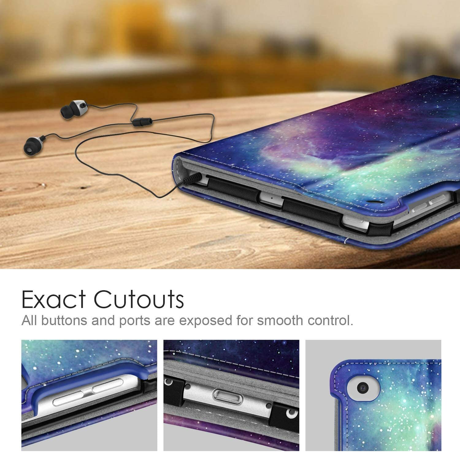 For Apple iPad Mini 4 7.9 inch Tablet Multi-Angle Case Cover Stand Wake / Sleep