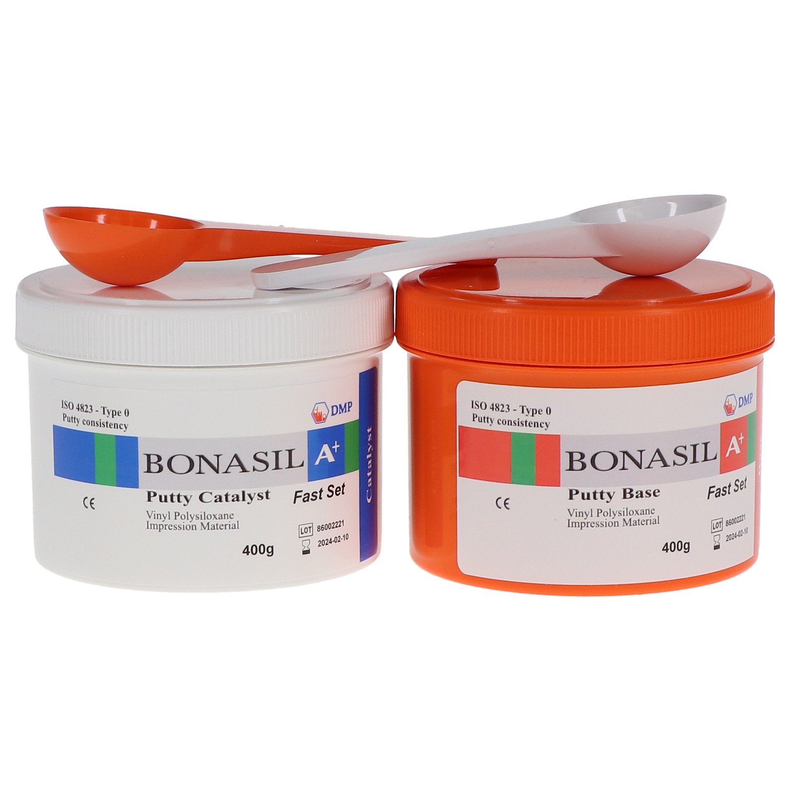 House Brand Dentistry 210101800F VPS Dental Impression Putty Fast Set 400 Gm