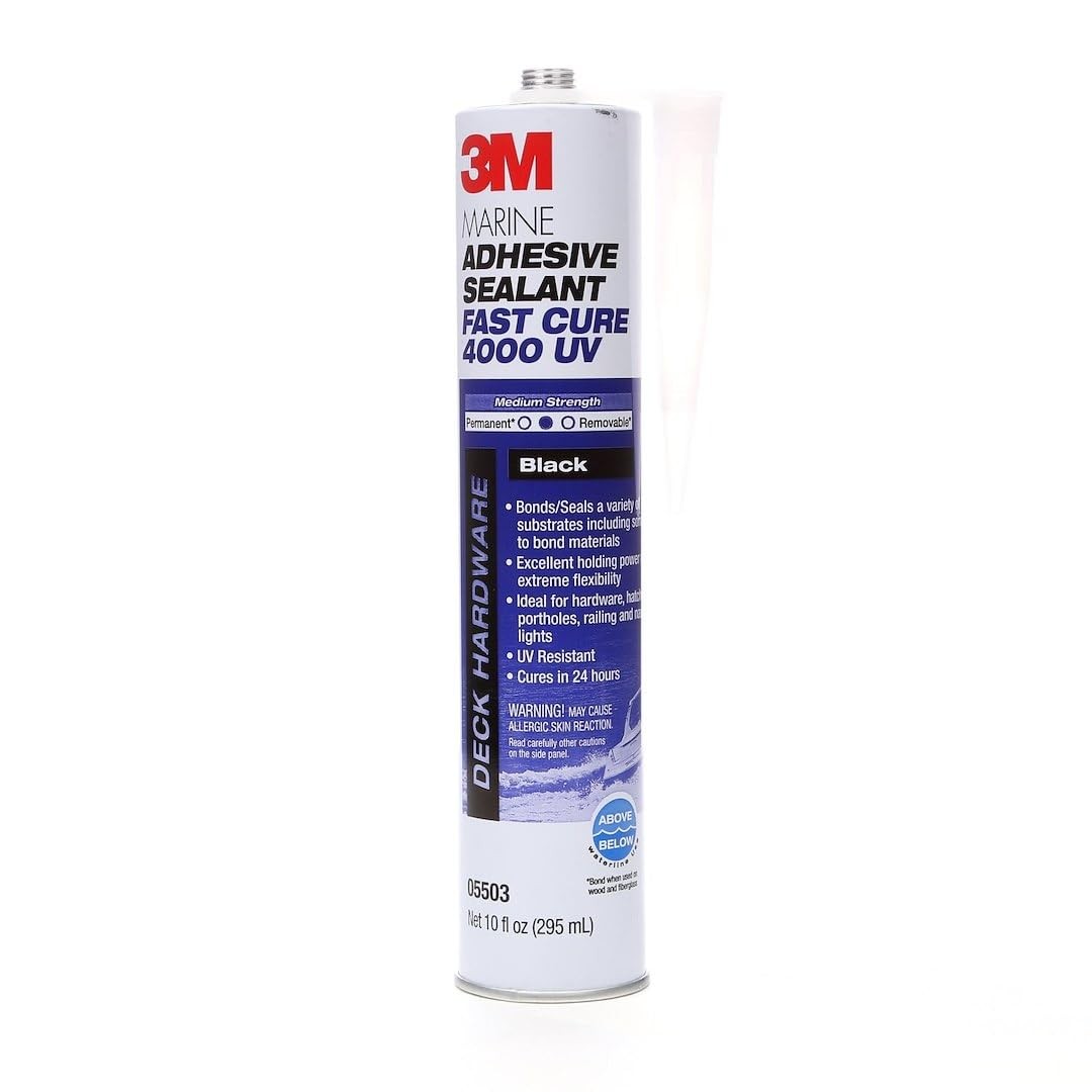3m 14316 Marine Adhesive Sealant 4000 Uv BLACK