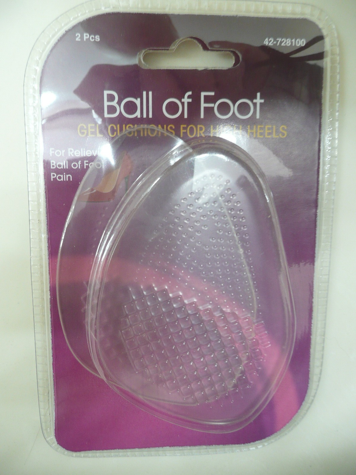 Gel Cushions for High Heel Ball of Foot Cushions 2 Piece
