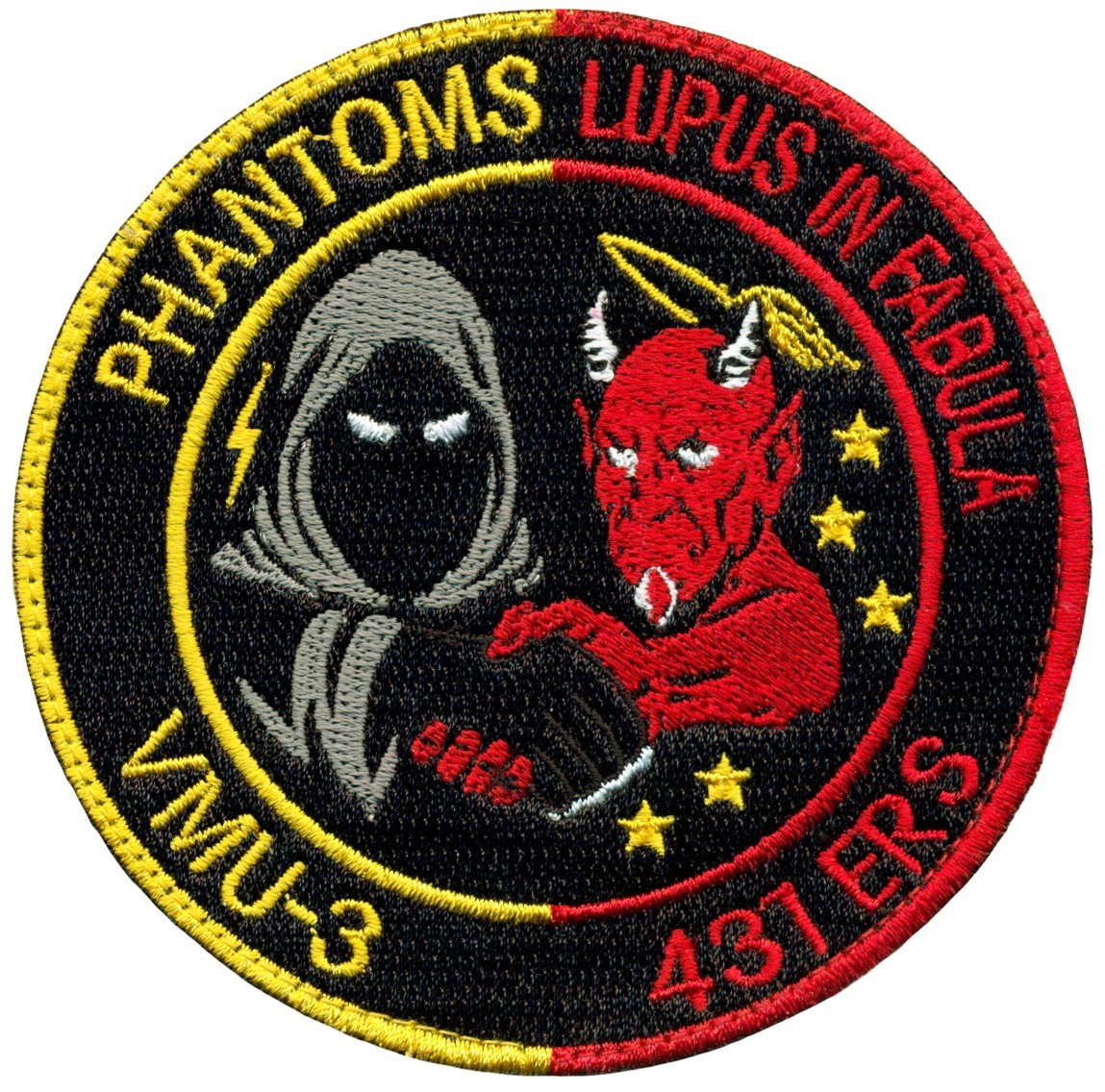 USAF 431st EXPEDITIONARY RECONNAISSANCE SQUADRON & VMU-3  PATCH