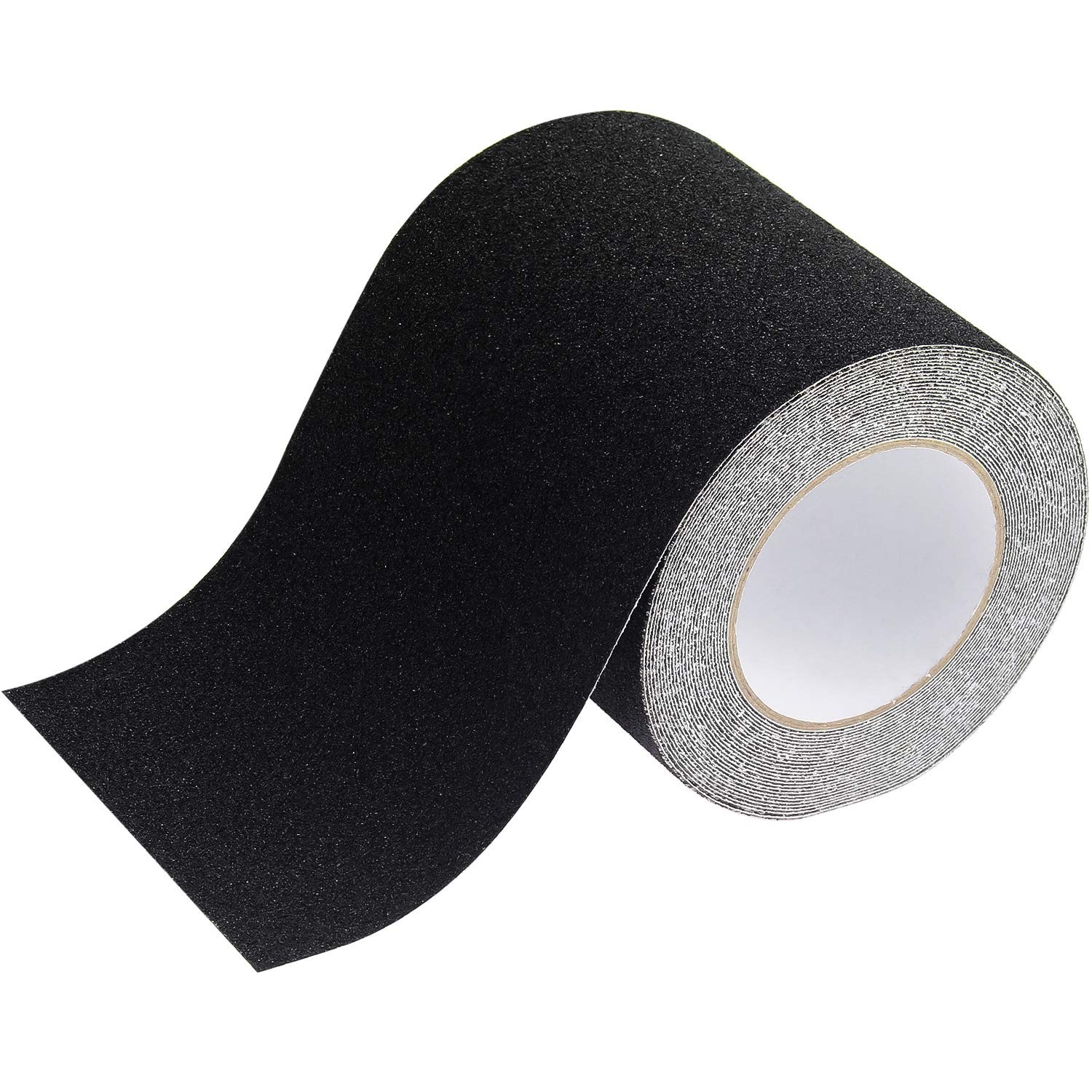 HELIFOUNER 6" × 30 Feet Anti Slip Traction Tape, High 6 Inch x 30 Feet, Black
