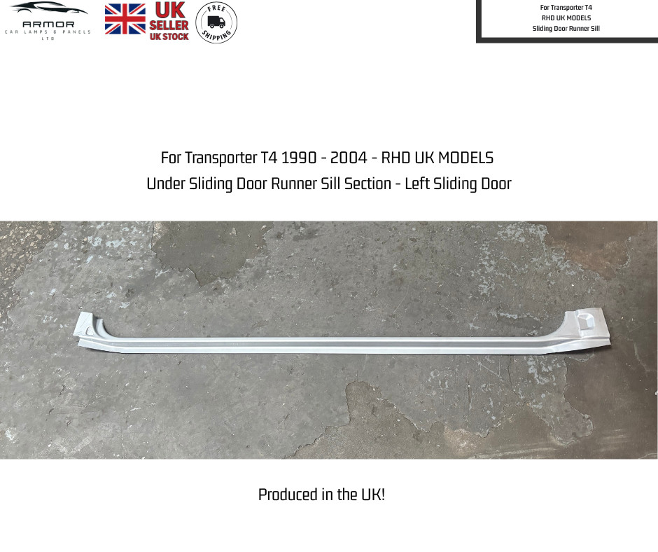 Vw Transporter T4 Under Sliding Door Sill Repair Panel Left 1990 2003 RHD