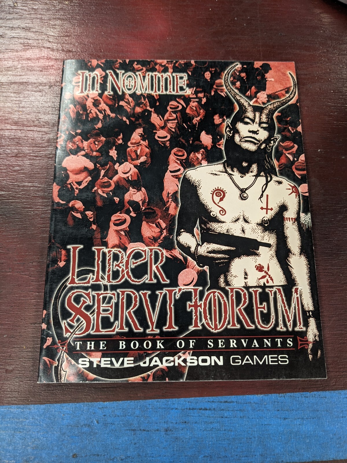 Liber Servitorum The Book Of Servants In Nomine Steve Jackson Games 3314