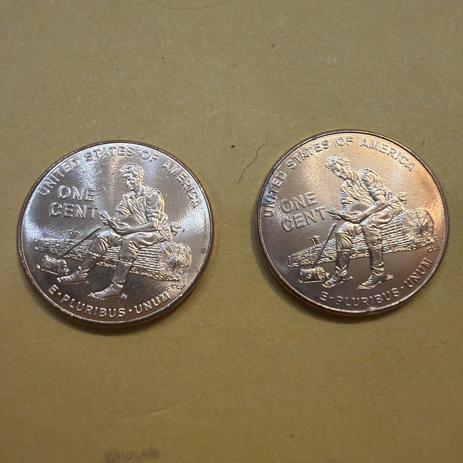 2009 P&D - Lincoln Bicentennial Cent Set - (Formative Years LP2)
