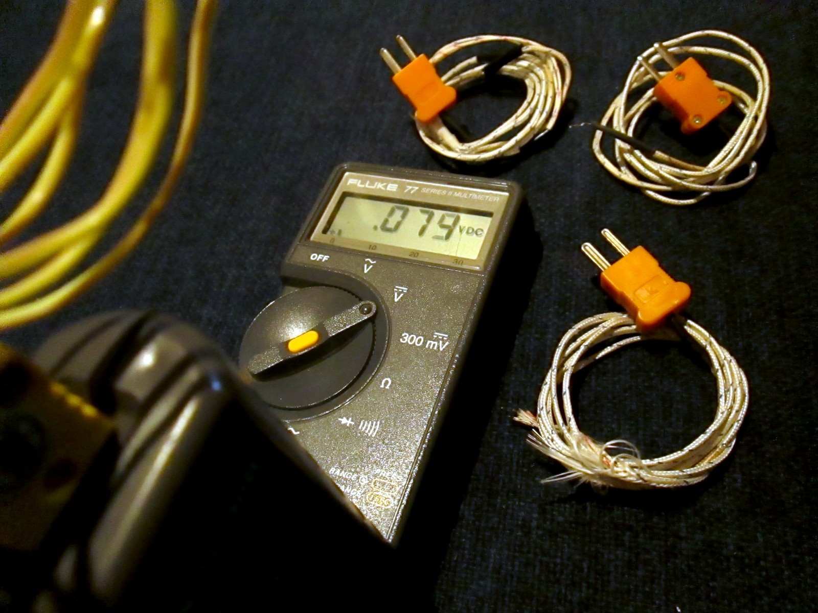BK Precision TP-30B, Universal Temp. DMM Module, with K-Type Thermocouple Probes