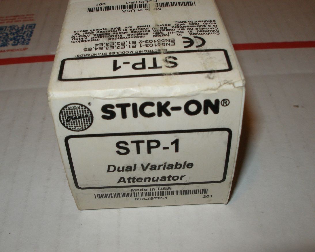 Radio Design Labs RDL Stick-On STP-1 Dual Variable Attenuator