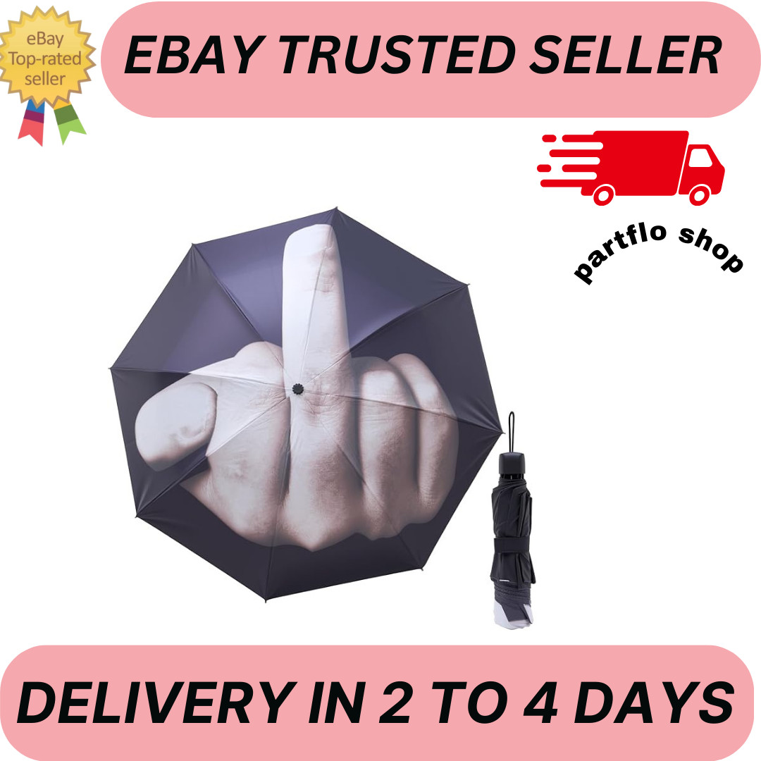 Middle Finger Umbrella, Funny Folding